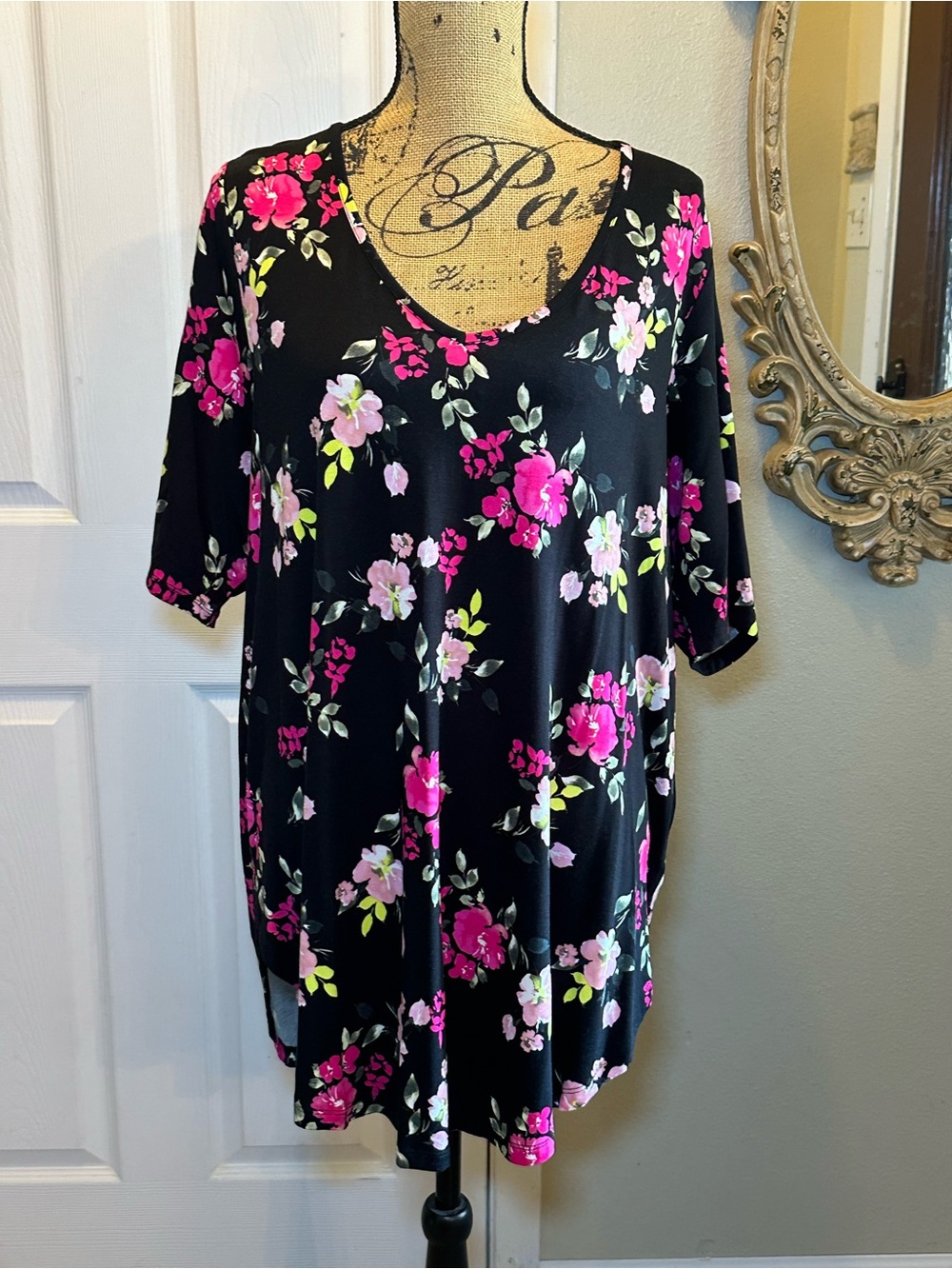 Torrid Super Soft Floral Tunic